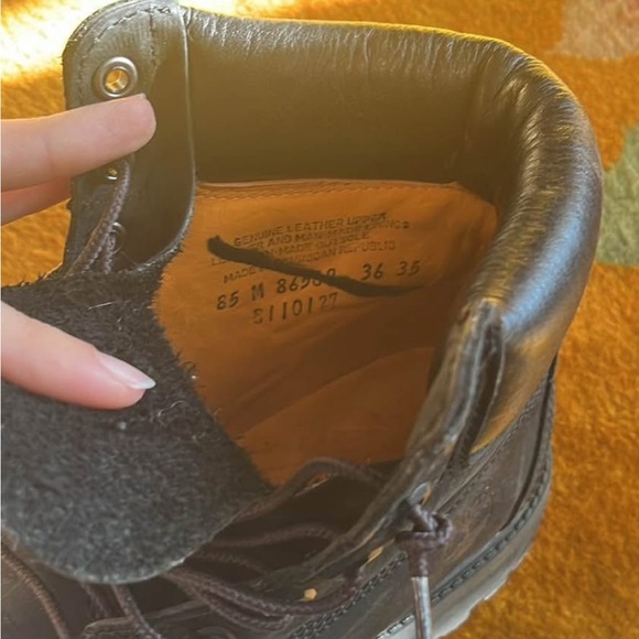 black timberland boots - Picture 3 of 5